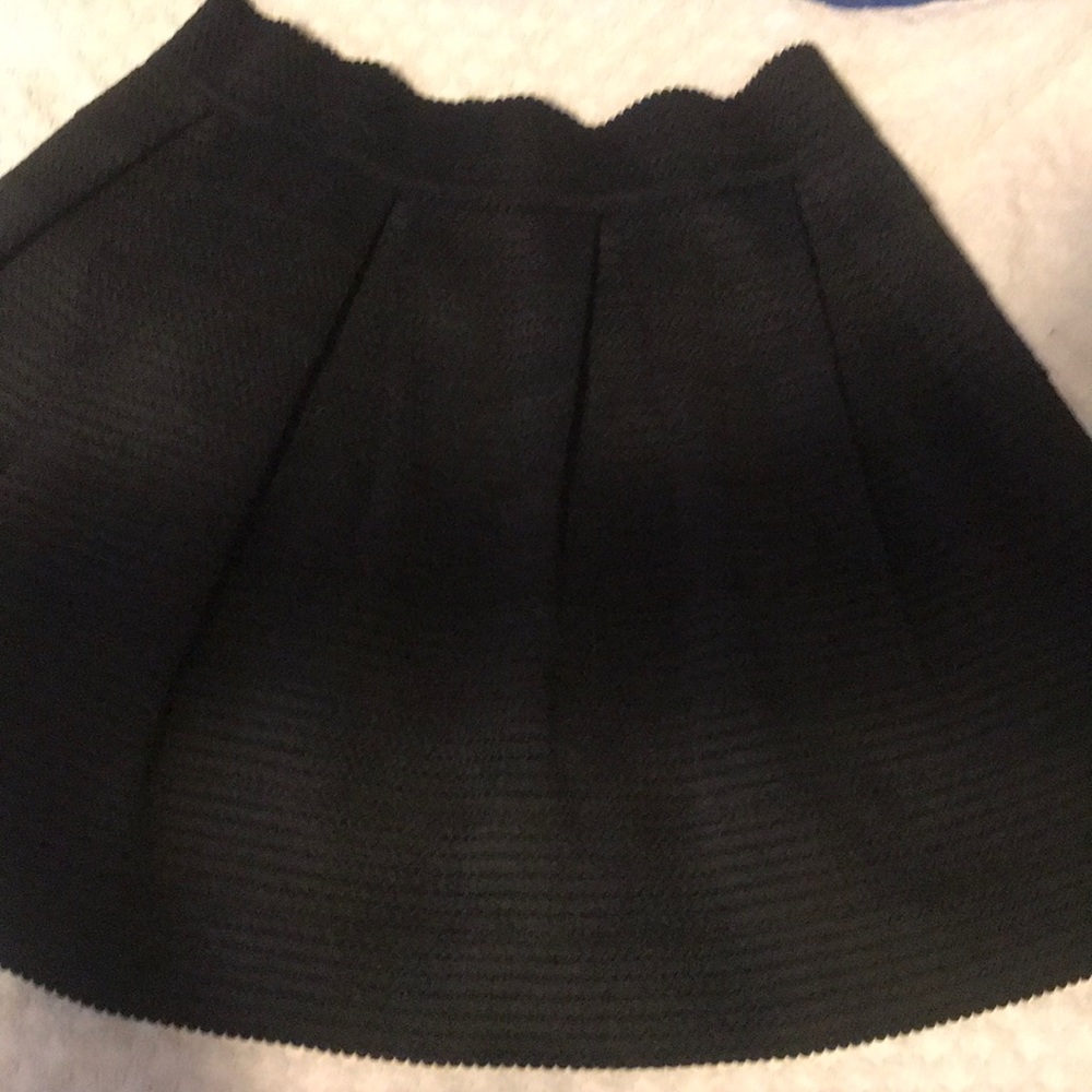 Gorgeous Black Mini Skirt-Express-L-Structured
